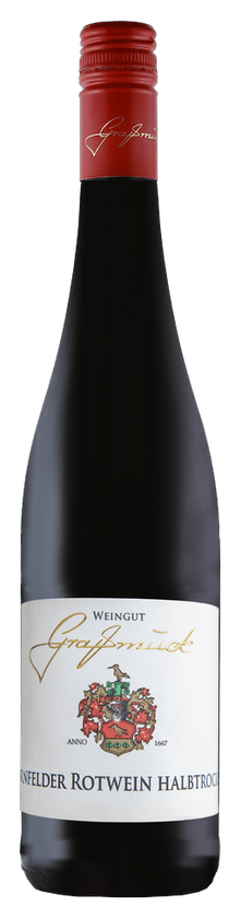2022 Dornfelder Rotwein, halbtrocken