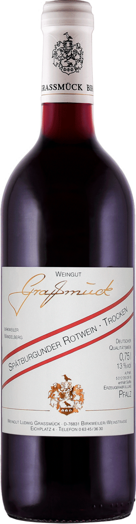 Weingut Ludwig Graßmück, Simon Graßmück, Spätburgunder, Rotwein