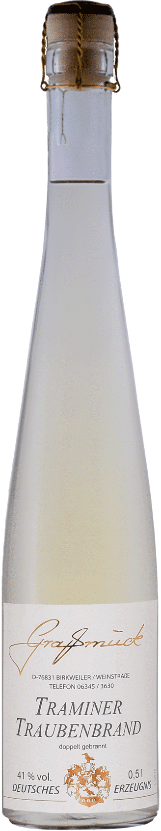 Weingut Ludwig Graßmück, Simon Graßmück, Traminer Traubenbrand